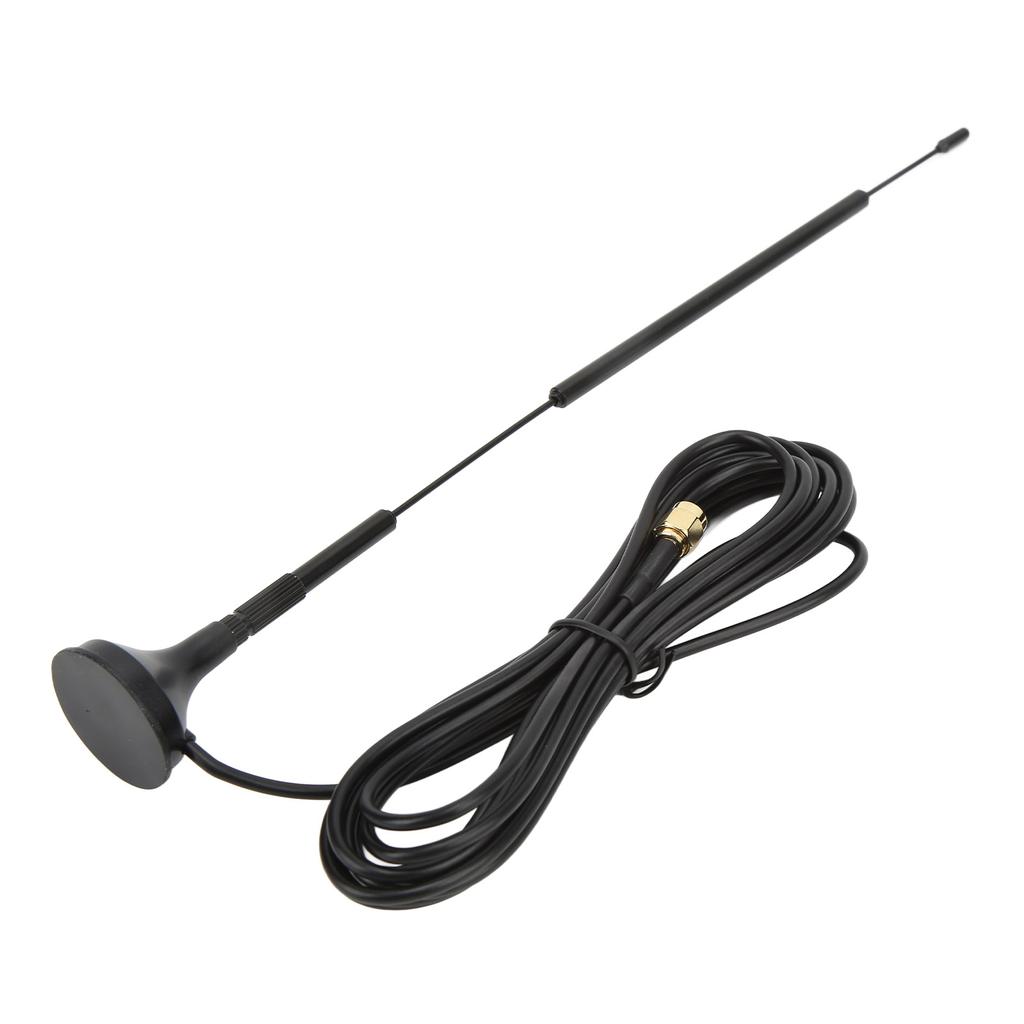 Radio Antenna 2.4G 12DBI SMA Inner Needle Interface Detachable Suction Cup Antenna for Wireless Monitoring 50W 50 Ohm