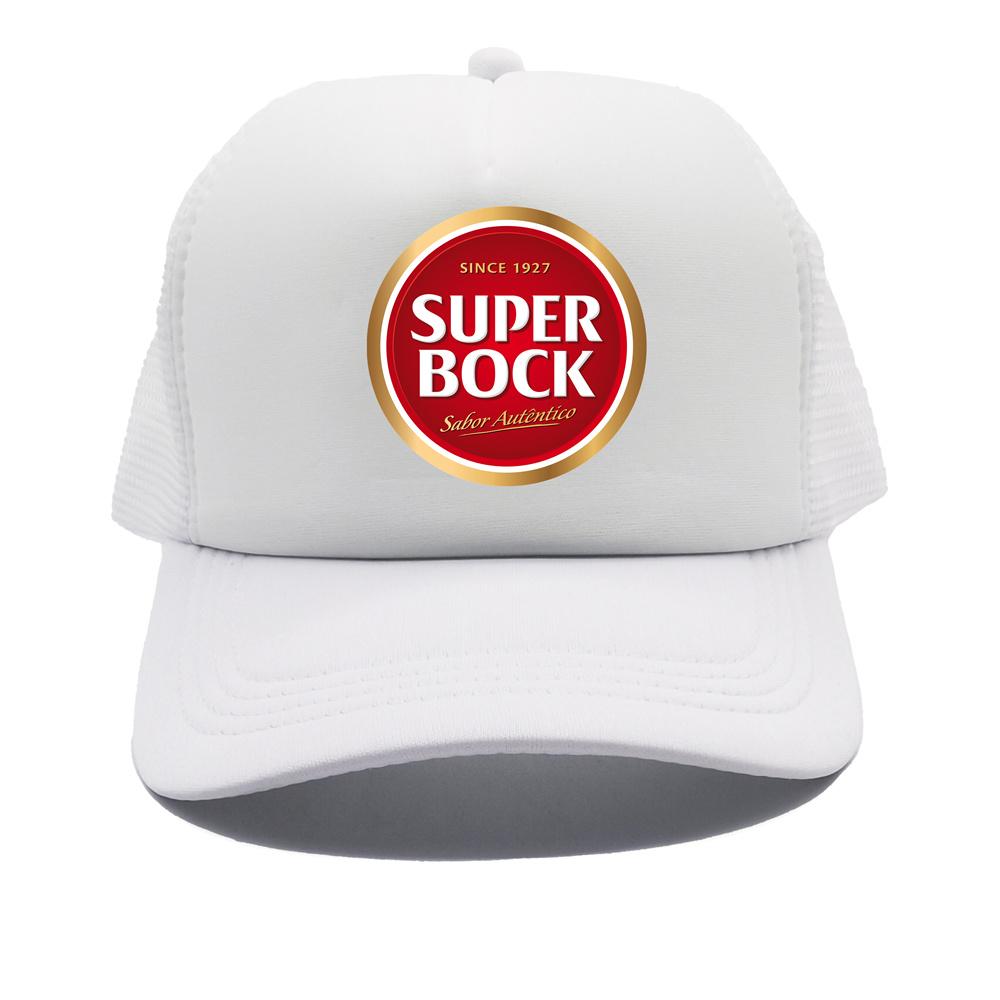 Berretto Trucker Super Bock Unisex Cappello Divertente Cappellino da Baseball Fresco Estivo Cappellini Unisex a Rete