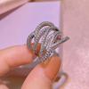 Hipster Jewelry Multi-Layer Row Diamond Ring Women'S Joint Index Finger Ring Sexy Personality Finger Ring