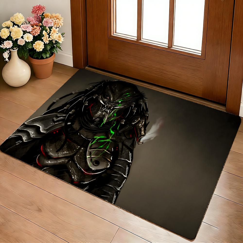 The Predator Classic Movie Floor Mat Cozy Flannel Soft Thick Non-Slip Mat For Living Room Bedroom Kitchen Decor Rugs