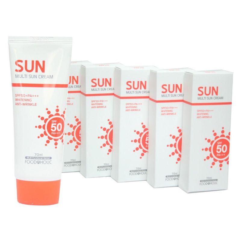 FOODAHOLIC Multi Sun Cream (70ml*5ea)
