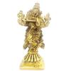 Lord Krishna Small Statue For Home Temple, Office Table & Shop Counter, Brass