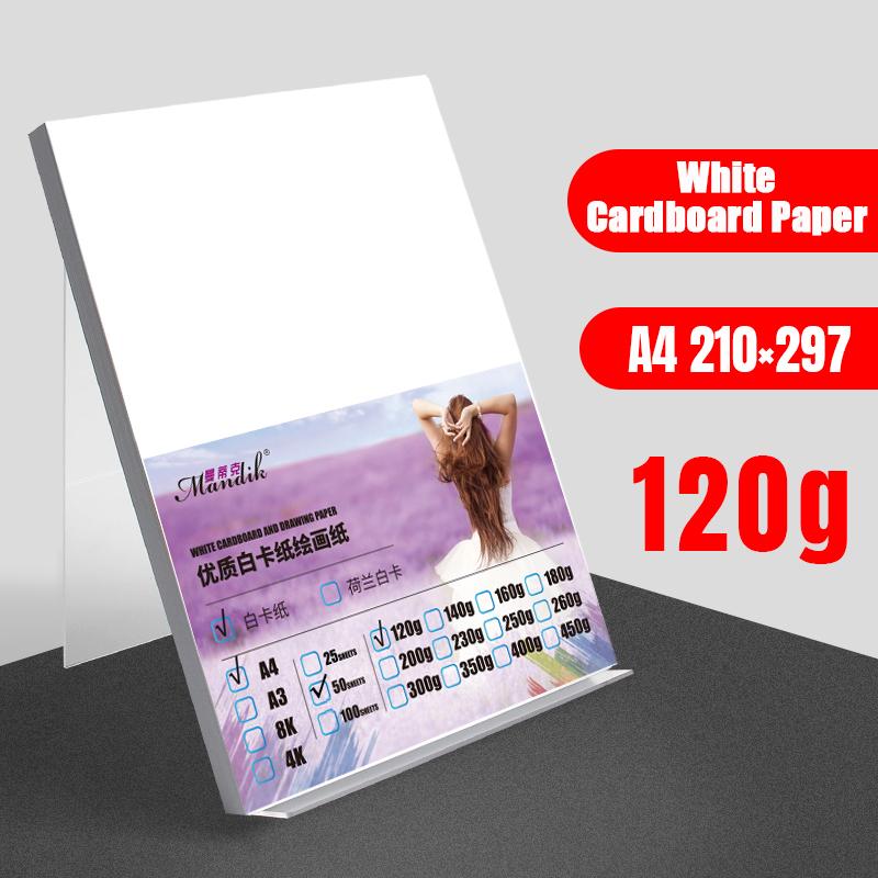 Mandik Marker Pens Sketch Drawing Writing Special Paper 160gsm 180gsm 200gsm 230gsm 260gsm 300gsm White Cardstock Paper A3