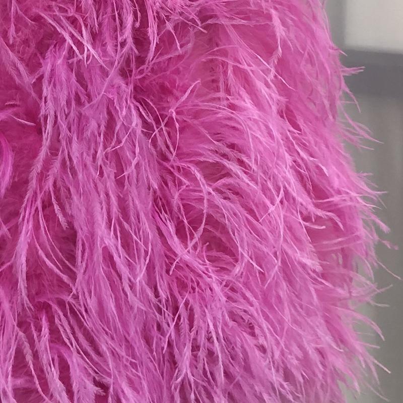 Members Only Provide Ostrich Hair Short Jackets.