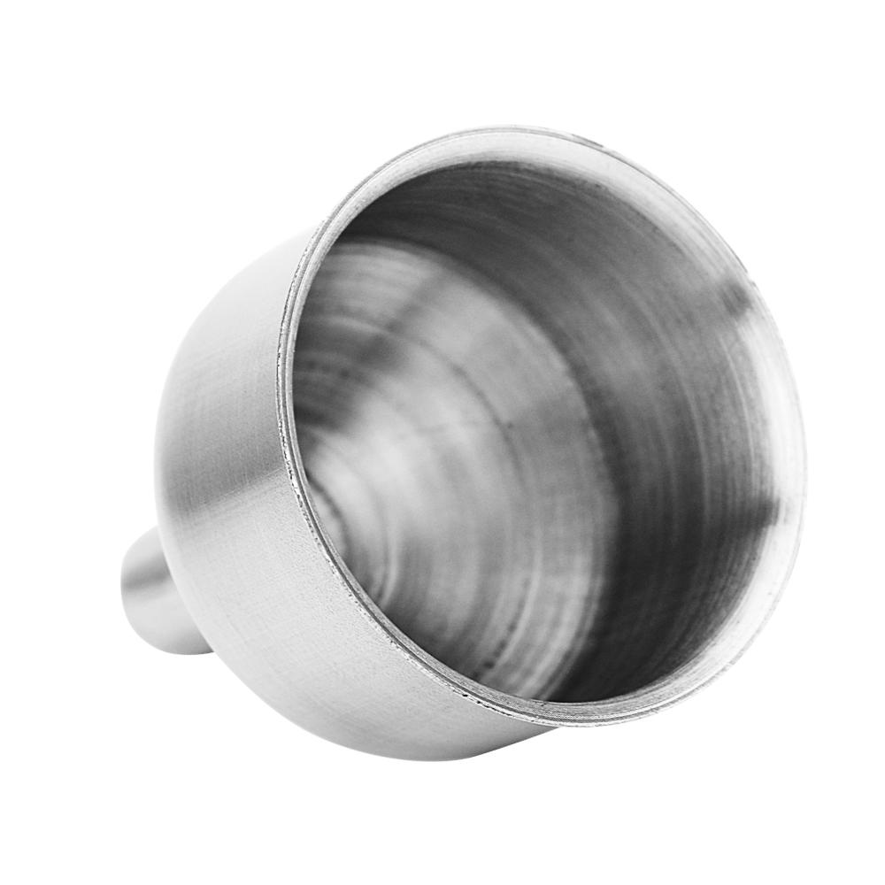 HILIFE Barové náčiní Mini Nerezová Barová Vinná Plaska Nálevka Víno Pivo Olej Omáčka Tekutina pro Plnění Kapesních Plasek Lahví s Úzkým Hrdlem Nálevky s Malým Hrdlem