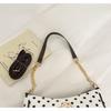 Women's 2026 Spring/Summer Retro Polka Dot Large Capacity Crossbody Shoulder Bag