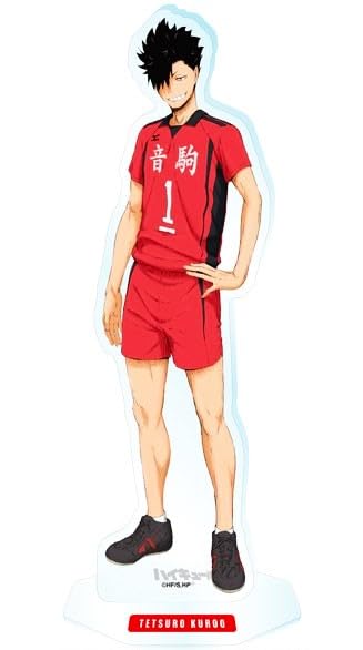 Kuroo Tetsuro Acryl-Ständer, 22 cm hoch, Nekoma Oberschule, Haikyuu Offizielles Merchandise