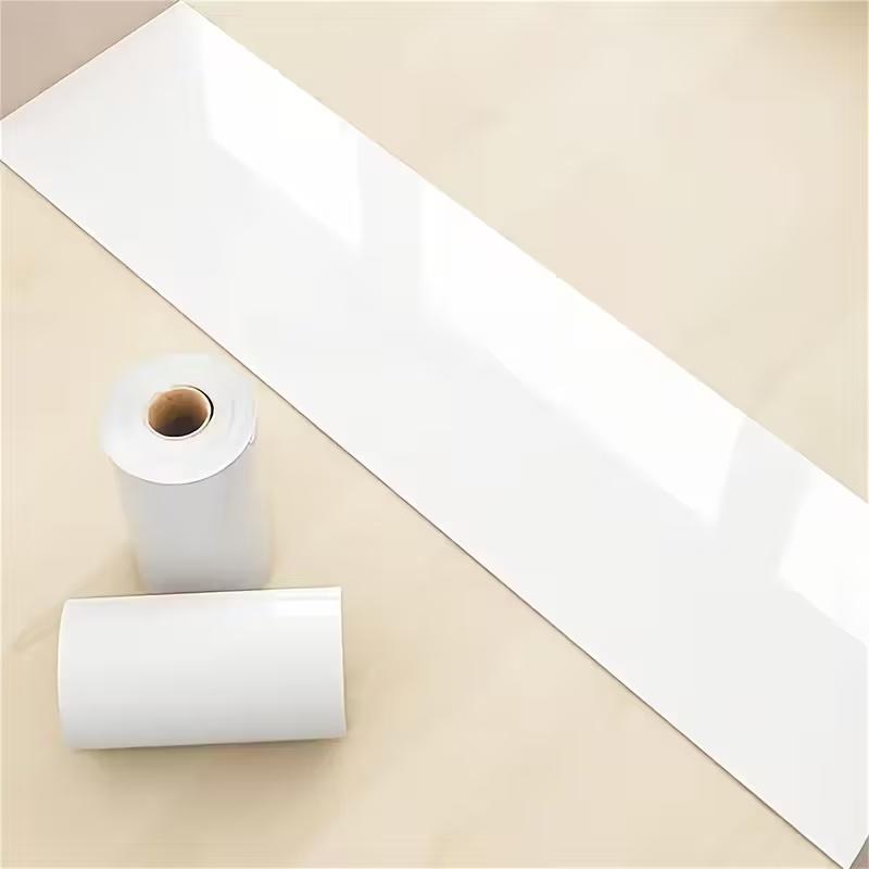 1 ks 10M Lesklé perleťově bílé renovační samolepky PVC samolepicí tapeta na sklo Domácí dekorace Tapeta na renovaci skříňky
