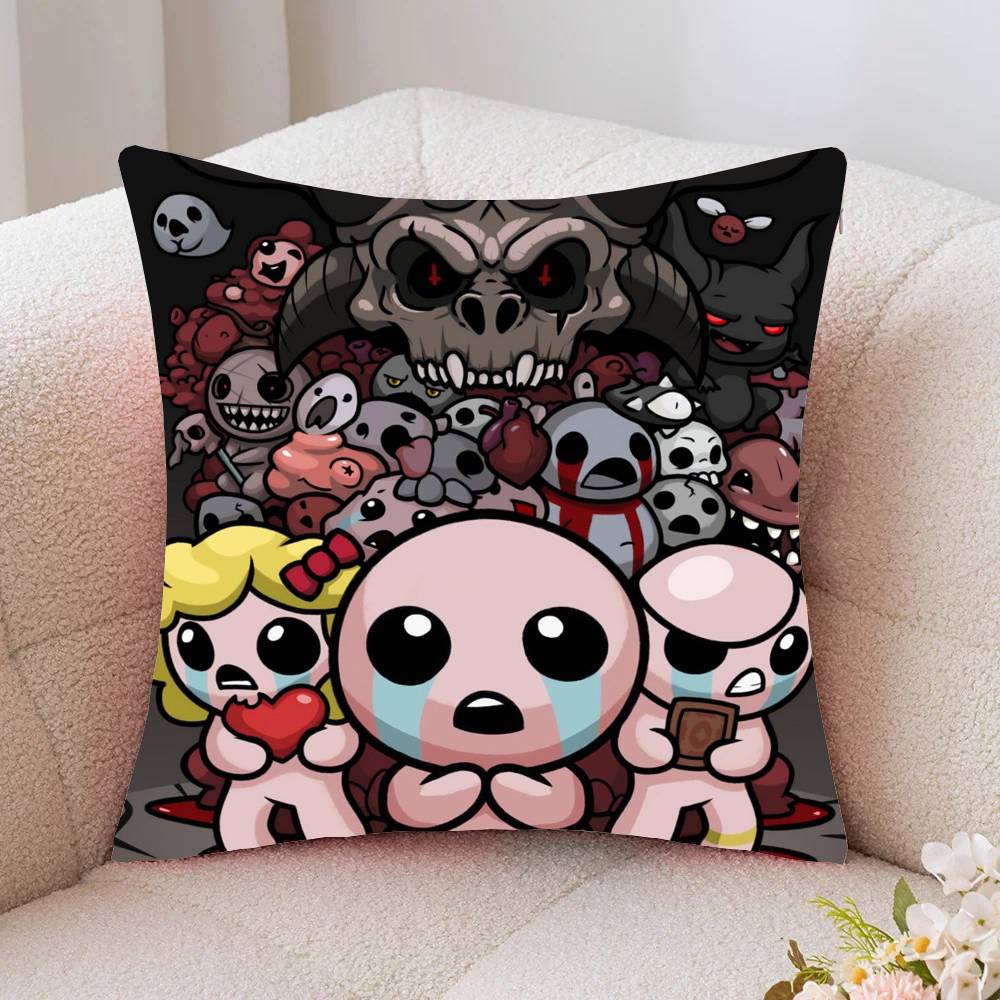 The Binding Of Isaac Classic Movie Pillow Case Fashion Square Pillowcase Bedroom Sofa Room Ins Decoration Leisure