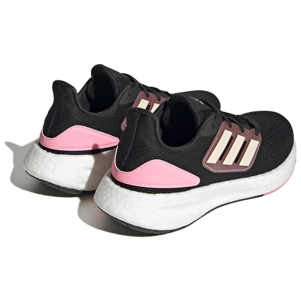 New Adidas PureBoost 22 'Black Pink Strata' Women's HQ8581