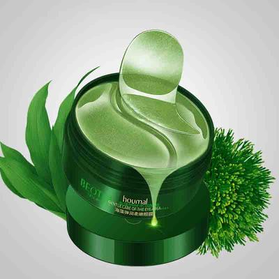 Charm Seaweed Moisturizing Eye Bags To Dark Circles Eye Mask Remove Wrinkles Green Eye Patches