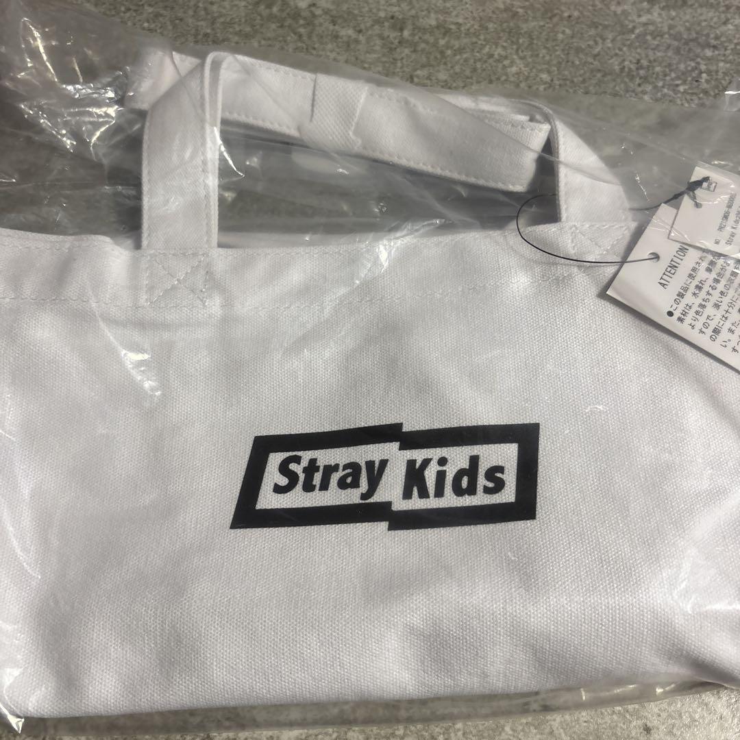 

[USED] Stray Kids white tote bag WEGO