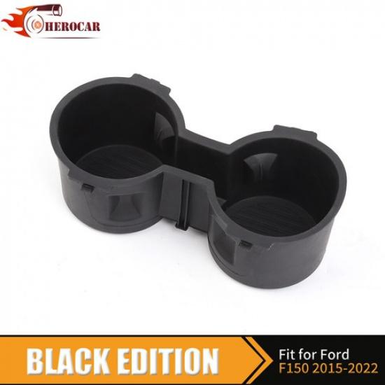 Front Seat Dual Cup Holder Rubber ert For F150 F250 F350 F450 F550 2016-