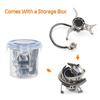 Camping Stove Portable Gas Stove for Outdoor Hiking Lightweight and Foldable