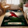 Champion's Glory Celebration Floor Mat Perfect for Dormitory Living Rooms Balcony Study room Anti-slip Rug Office home decor Wedding Party Gift