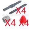 MOC Military Building Blocks Accessories Missile Rocket Nuclear  Assembly Models Compatible With Toys Kid Gift Bricks X053 DIY