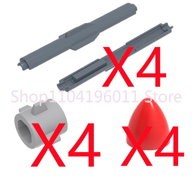 MOC Military Building Blocks Accessories Missile Rocket Nuclear  Assembly Models Compatible With Toys Kid Gift Bricks X053 DIY