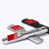 2PCS is suitable for Sline side sign metal side sign tail signA Q S RS series TT body modification Sline metal badge