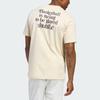 adidas Court Therapy Graphic Tee With American Retro Print Men Tops Beige IN6361