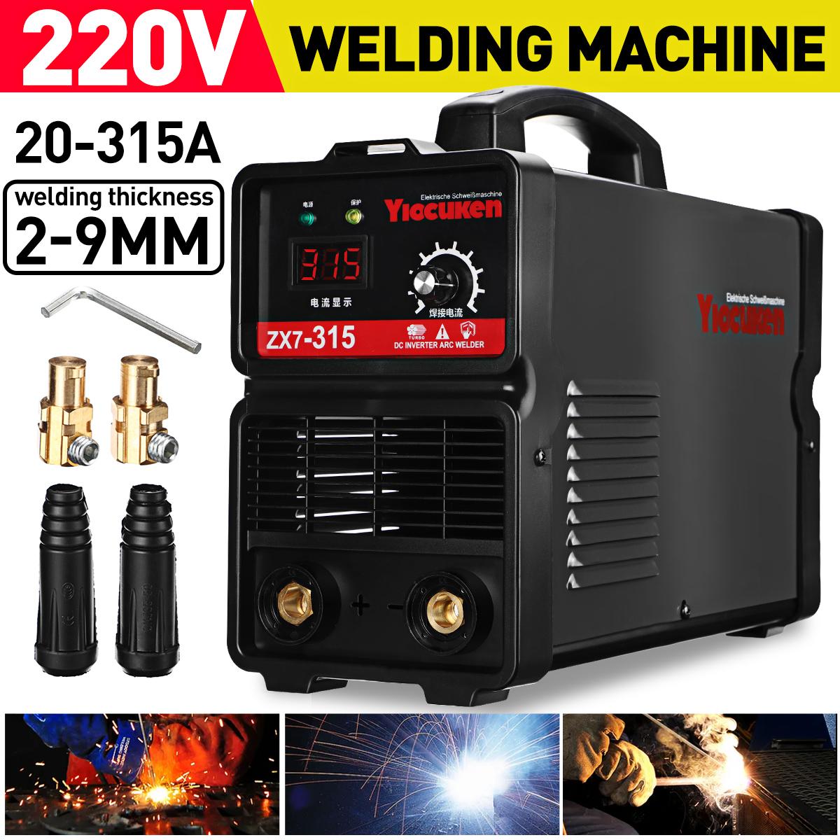 

220 В ZX7-315 5800 Вт IGBT MMA сварочный аппарат инвертор постоянного тока дуговой сварщик регулируемый ток 20-315A подходит 2,5/3,5/4,2 сварочный стержень