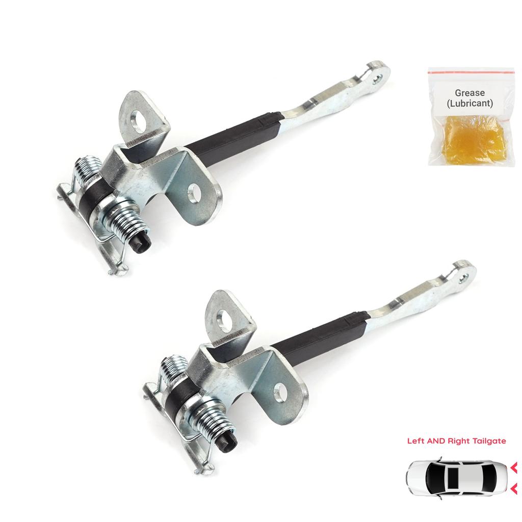 EDP1270-1 2 Pieces Left AND Right Trunk Door Hinge Stop Check Strap Limiter for Fiat Doblo MPV Van Cargo MK1 119 223 2001-2010 46790818