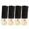 4Pcs Table And Chair Foot Pad Foot Cover Knitted Socks Cat Claw Mute Wear-resistant Non-slip suitable Floor Protection Mat