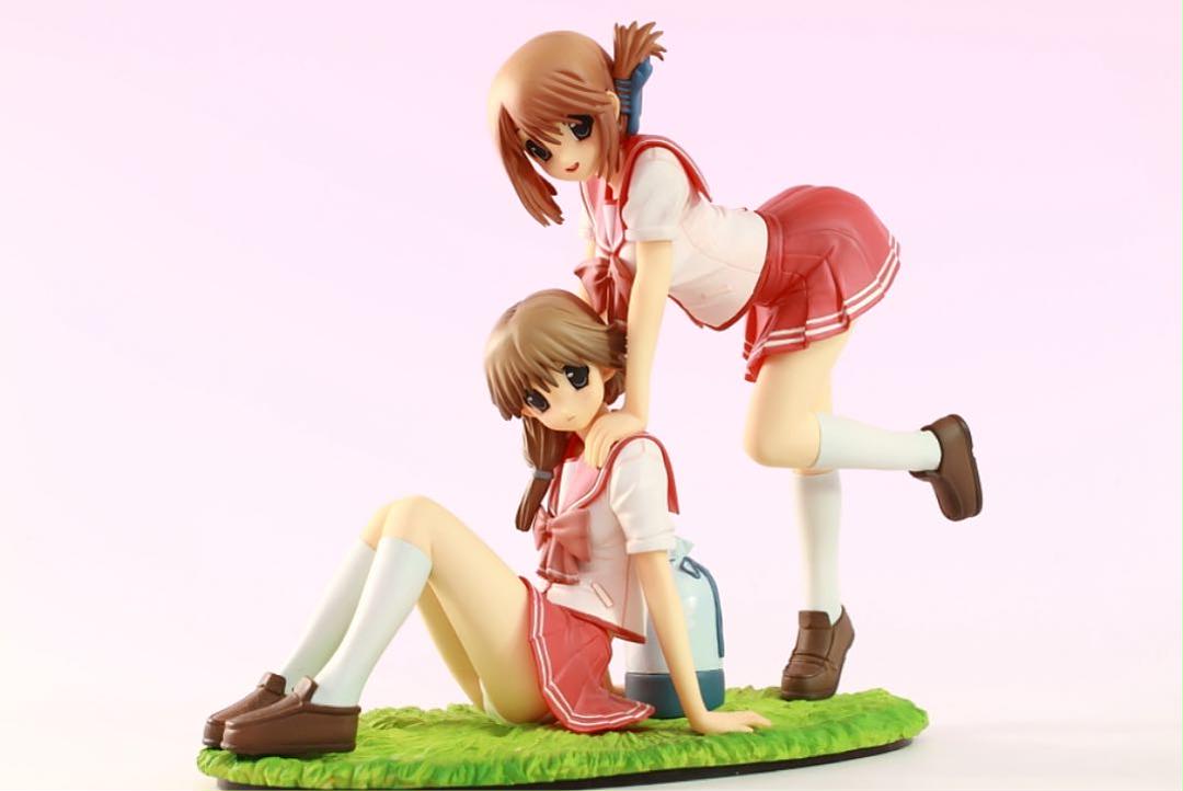 

[USED] To Heart 2 Gamer x AQUAPLUS 1/8 scale figure of the Komaki sisters