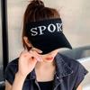 Sport Letter Baseball Cap Summer Outdoor Sunshade Breathable Sports Hat Women