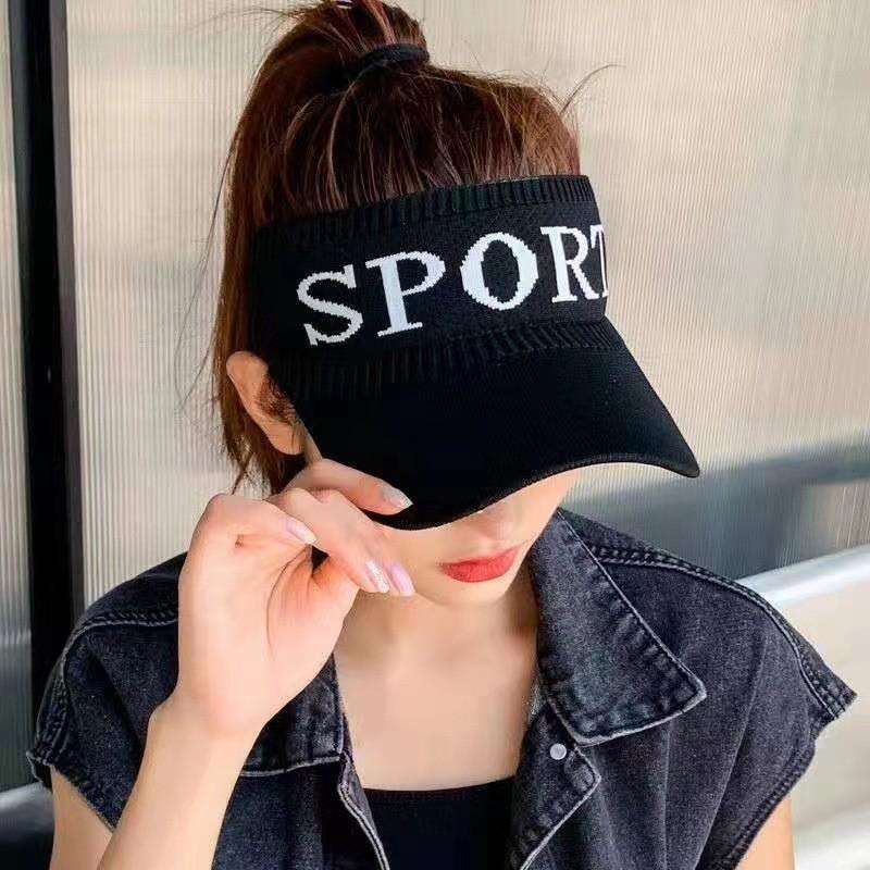 Sport Letter Baseball Cap Summer Outdoor Sunshade Breathable Sports Hat Women