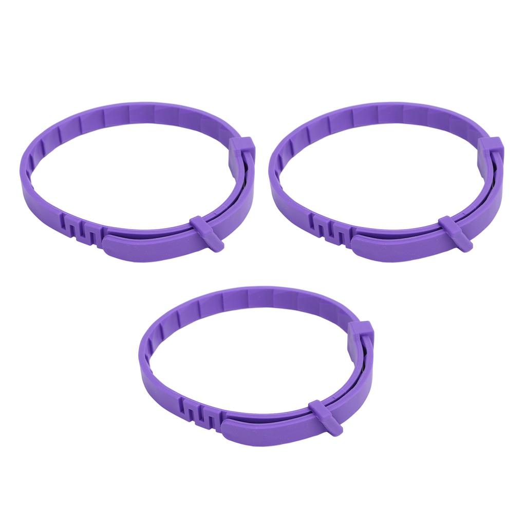 3 Pcs Calming Collar for Cats Pet 15in Adjustable Water Proof Soft TPR Relaxing Cat Calm Collars