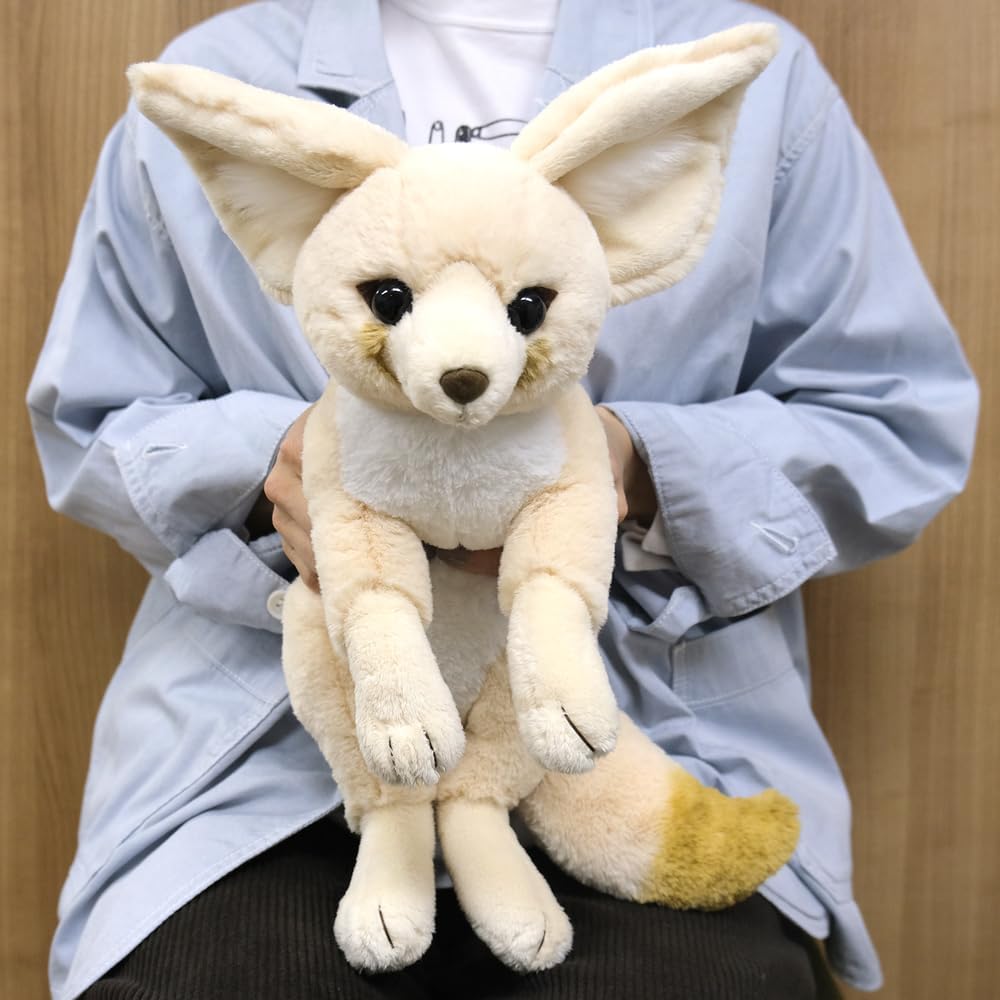 Sunlemon Fennec Fox Plush Toy 24x48x22cm Cute Animal Stuffed Toy