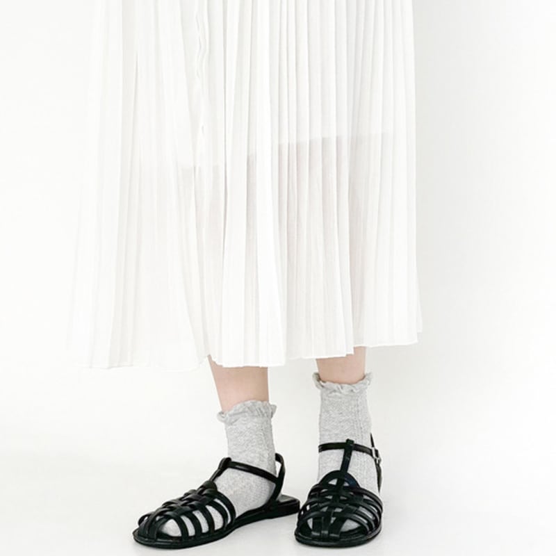 YELLOWSOCKS SHORT SOCKS LILLY GRAY