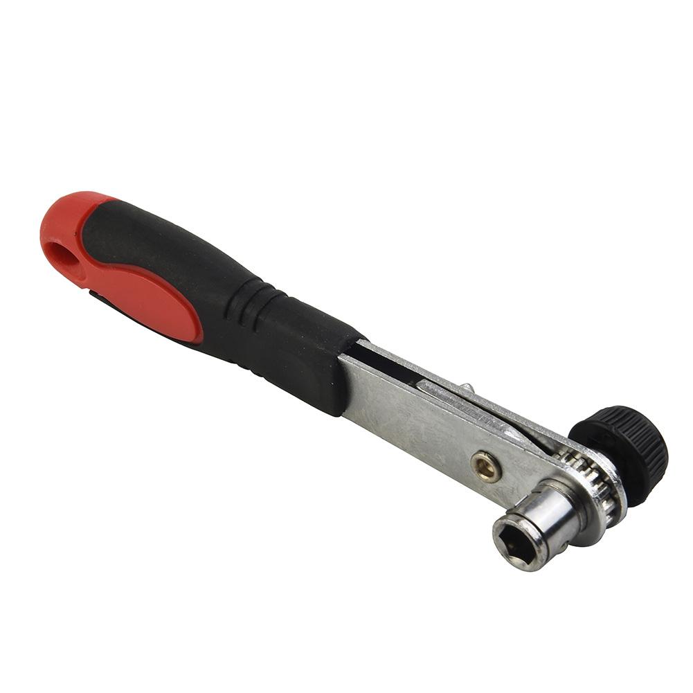 1x Ratchet Wrench 1 4  Screwdriver Rod 6.35 MM Quick Socket Wrench Tool