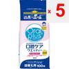 Wako-do Oral Plus Oral Care Wetties Mild Refill 100 Sheets Wet Tissue Wet Tissue