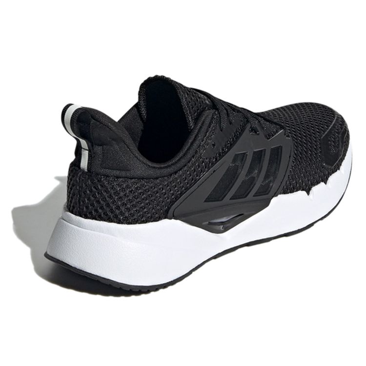 Adidas Ventice Comfortable Sports Fabric Synthetic Leather Breathable Low-Top Running Shoes Women Sneakers Black White FY9609