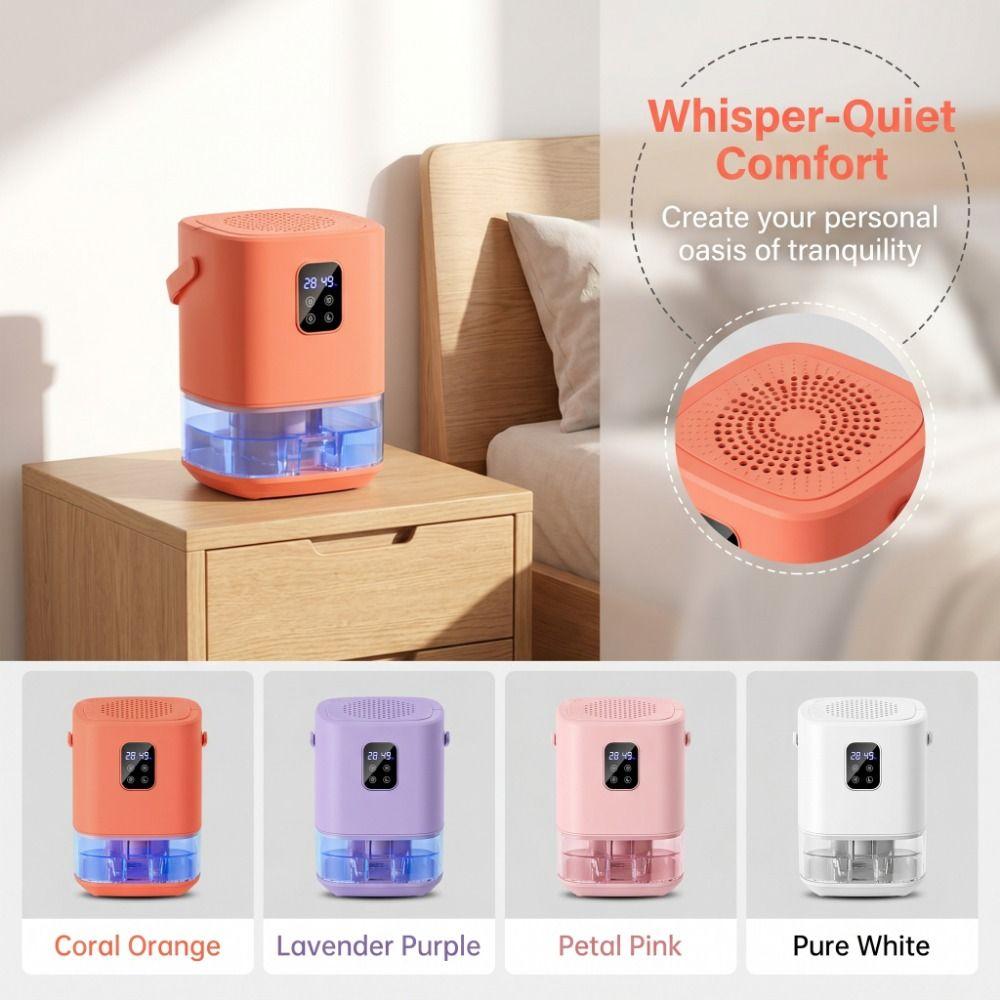 Moisture-Proof Small Dehumidifier Visible Water Tank Air Dehumidifier Office