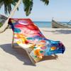 Balloon Pattern Beach Towel, Large Soft Absorbent Sun Protection Lightweight Towel For Beach Shower Swimming Pool Travel Vacatio