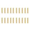 20pcs Brass Cord Ends - DIY Repairing Accessories for Shoelaces, Hoodies, and Shoes