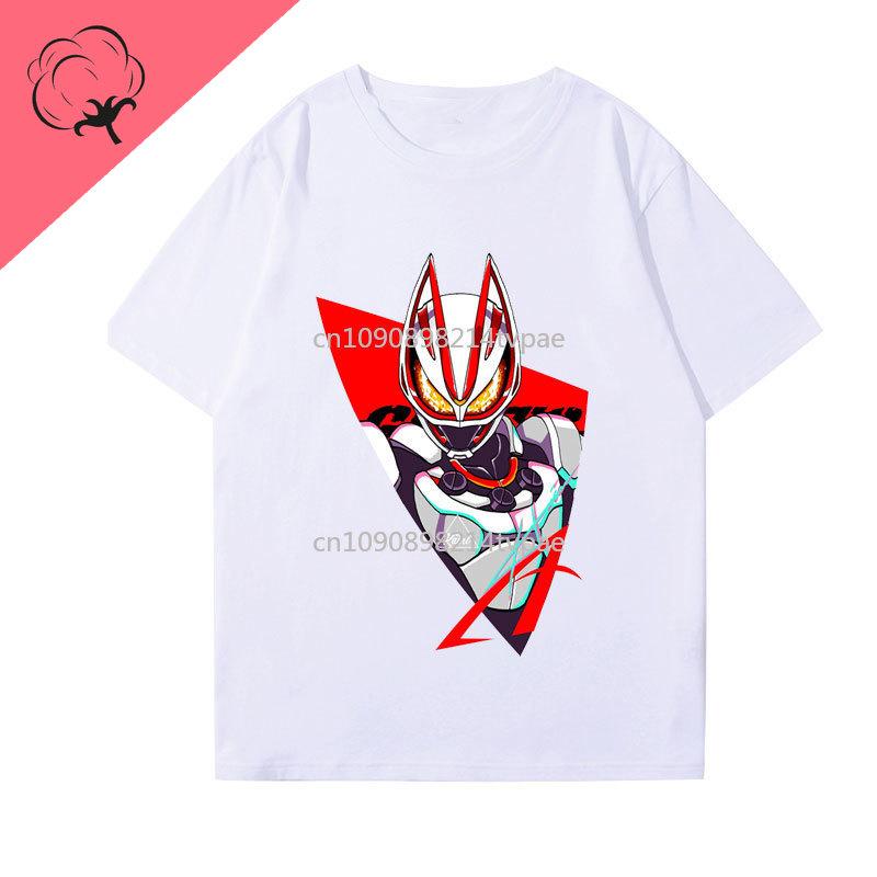 KaUnisex RiderMasked Rider Camiseta Eazan Espada Anime Shirt Personality Cotton New Pattern Printed Tee Cool Cartoon Y2k Clothes