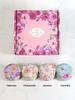 4 Cans/set of Hot Melt Wax Aromatherapy Set, Homemade Soy Candle Cups, Flower Candles for Weddings and Holiday Decorations