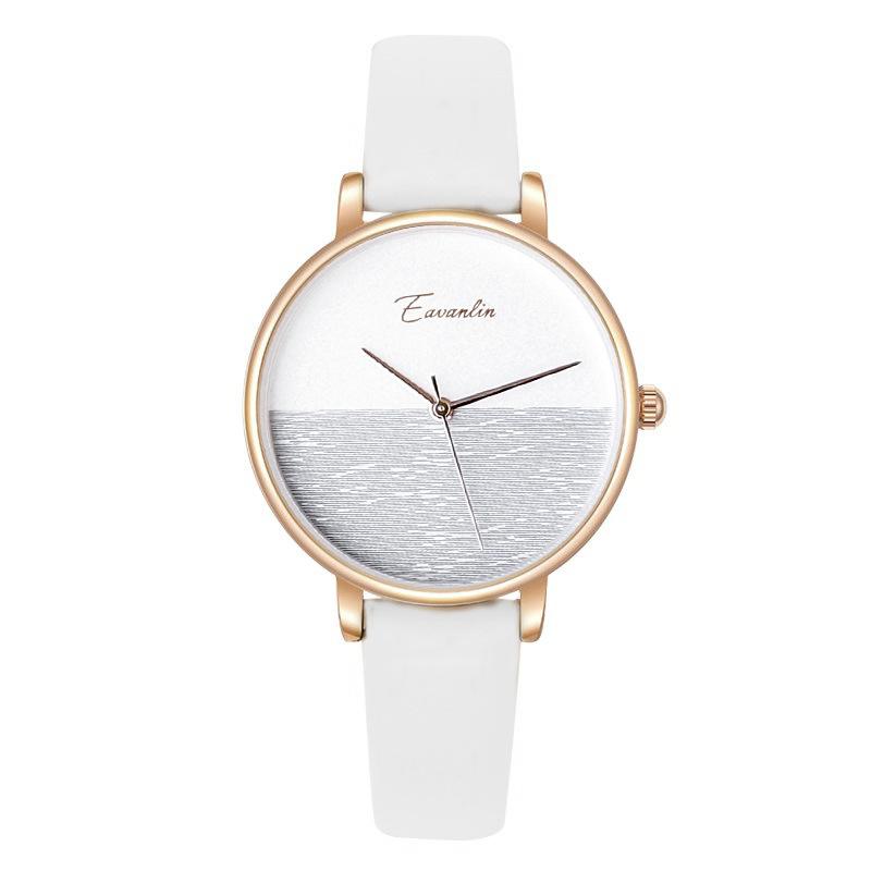 

Женские часы Simple Sunrise Cold Style Watch Belt Style Женские студенческие персонализированные часы Женская модель