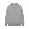 HEYPLAY Japanese Red Heart Fleece-Lined Sweatshirt: Unisex Round Neck Long Sleeve Pullover In Solid Color, Couple Style.