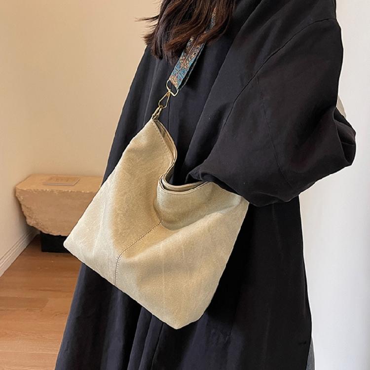 2023 NEW Vintage Shoulder Bag Casual Crossbody Bag for Women Girl Bucket Bag