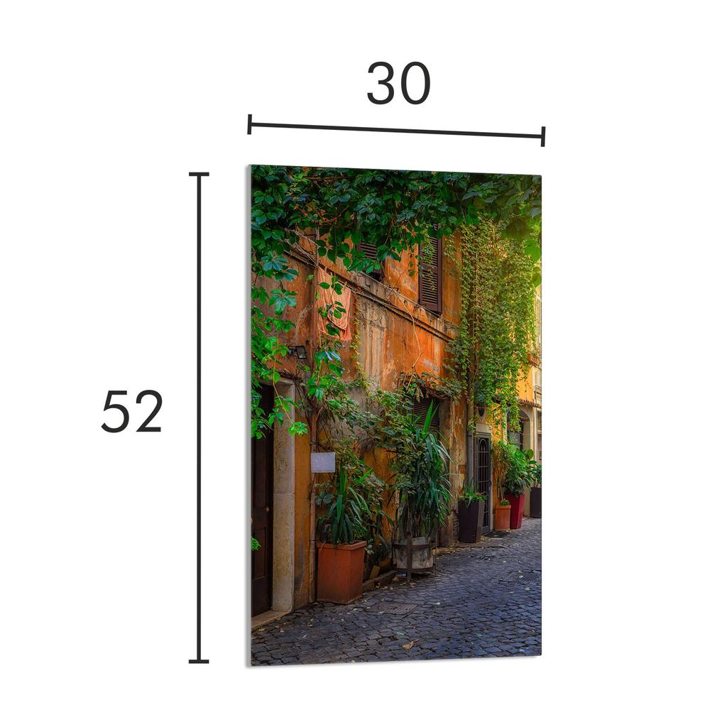 SZKLANA DESKA DO KROJENIA 30x52 Uliczka