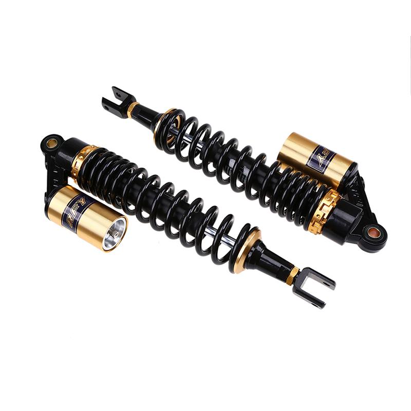 395mm Motorcycle Nitrogen Rear Suspension Shock Absorber Spring Replacement Kit Universal Fit for Most Motorcycles