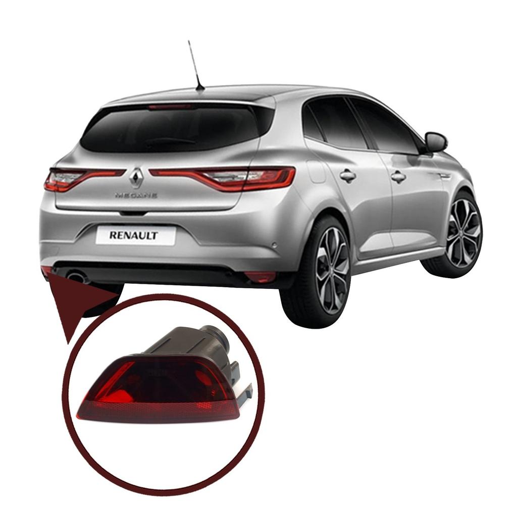 ESP986-1 Nebelschlussleuchte hinten Lampenglas 265850009R Linke Seite für Renault Megane MK3 4/5 Türer