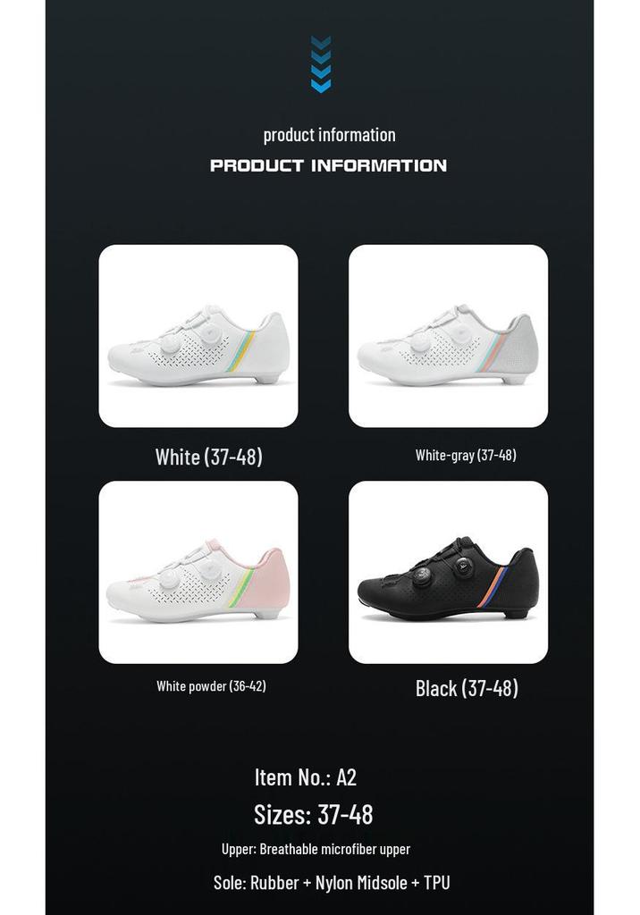 Unisex SPD Cycling Shoes for Road & Mountain Biking - Hard Sole