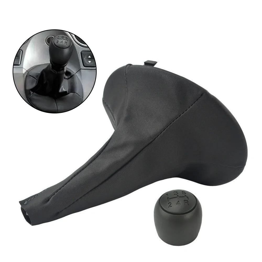 For Fiat Panda (2) 169 2003-2011 5 Speed Gear Shift Knob Lever Shifter Gaiter Boot Cover Gear Lever Knob Gaiter Kit