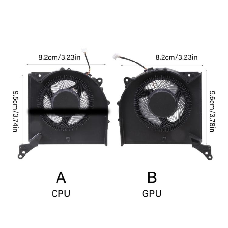 Notebook Cooling Fan For Y9000K R9000K 2023 Rapid Temperature Control Maintenance for CPU GPU Fan