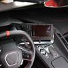 Soft Carbon Fiber Navigation Screen Panel Sticker Trim For Corvette C8 -25
